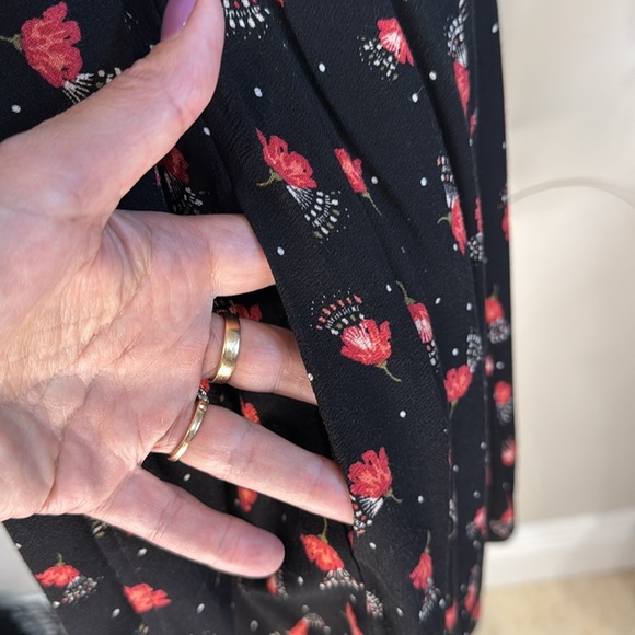 Free People Floral Dress Size 4 - Picture 5 of 8